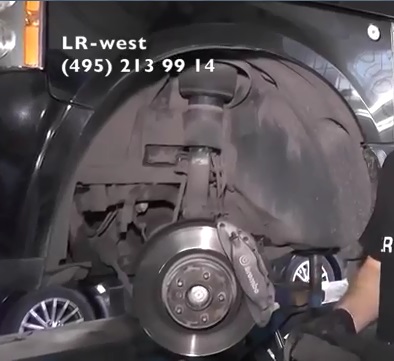 Замена тормозных колодок на Рендж Ровер (Range Rover)