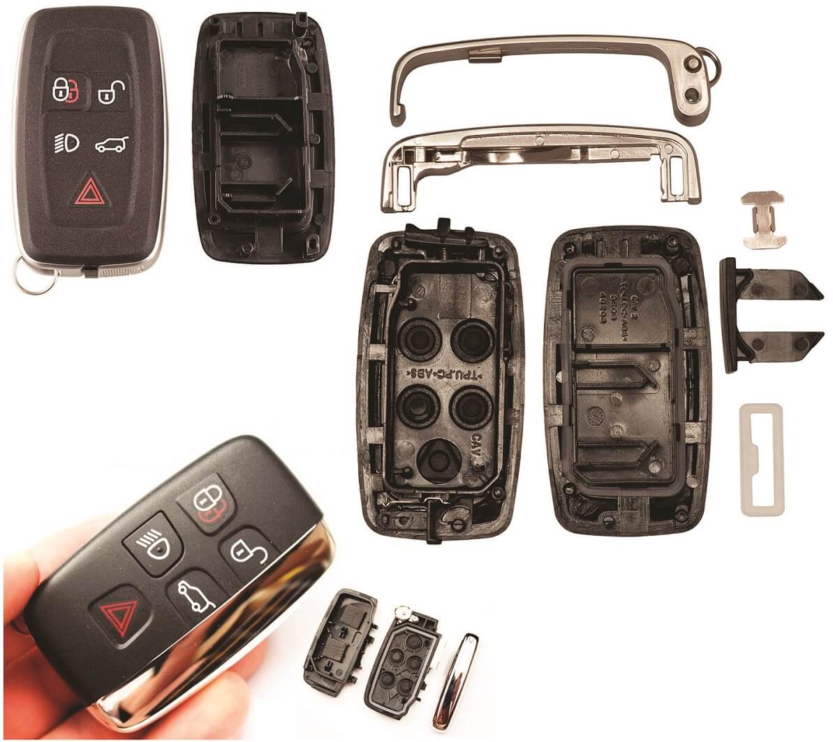 Корпус электронного ключа Range Rover Sport (2010-2013)