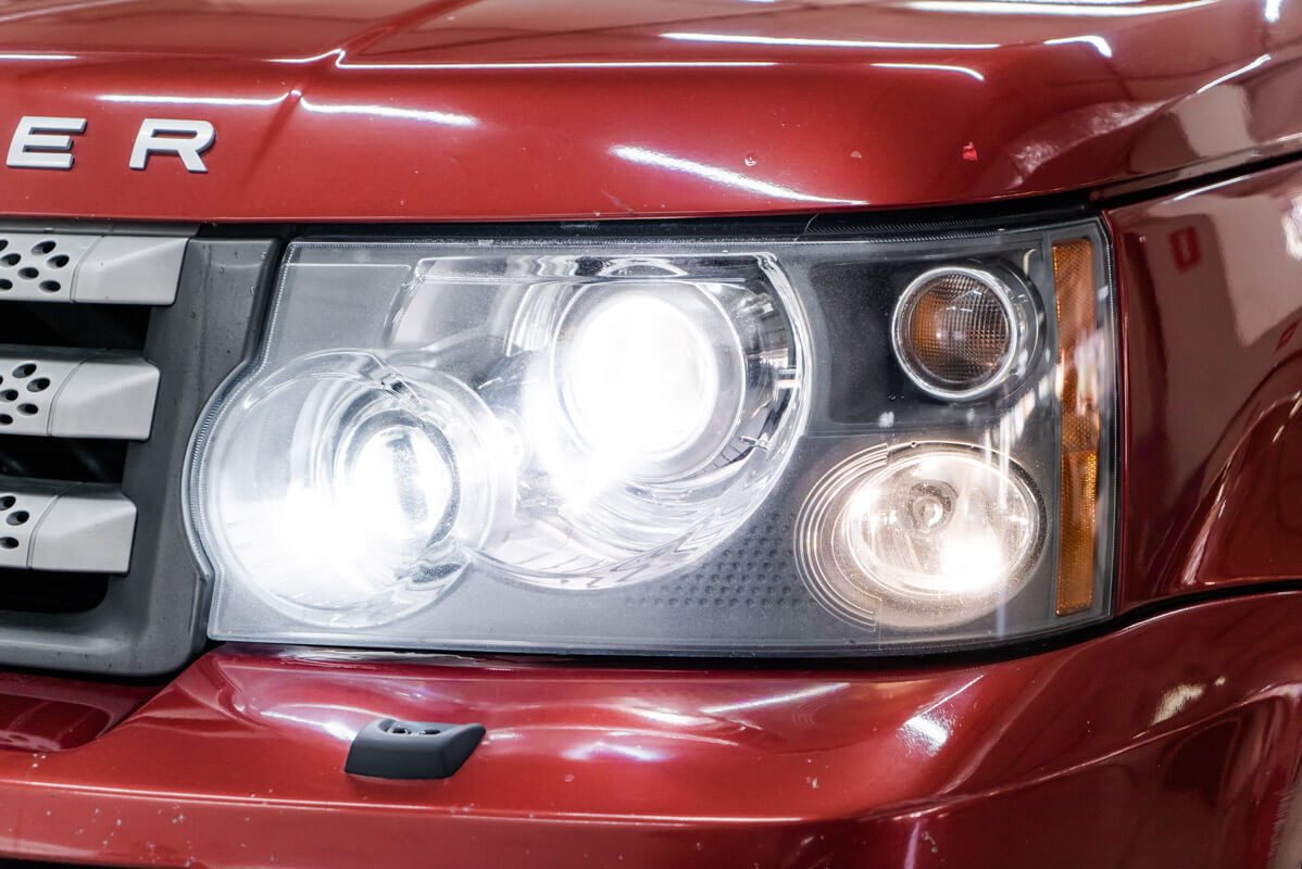 Скандинавский свет головного освещения Range Rover Sport L320